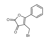 4-bromomethyl-5-phenyl-2,3-dihydro-2,3-furadione Structure