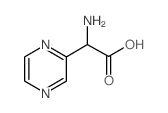 AMINO-PYRAZIN-2-YL-ACETIC ACID structure