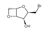 1,3:2,5-Dianhydro-6-brom-6-desoxy-L-iditol结构式