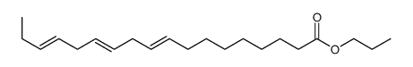 propyl octadeca-9,12,15-trienoate Structure