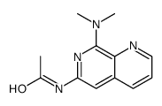 N-[8-(dimethylamino)-1,7-naphthyridin-6-yl]acetamide结构式