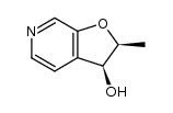 cis-2-Methyl-2,3-dihydrofuro[2,3-c]pyridin-3-ol Structure