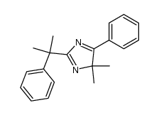 4,4-dimethyl-5-phenyl-2-(2-phenylpropan-2-yl)-4H-imidazole Structure