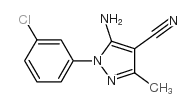 5-氨基-4-氰基-1-(3-氯苯基)-3-甲基吡唑图片