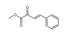 methyl (E)-2-oxo-4-phenyl-3-butenoate结构式