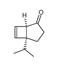 Bicyclo[3.2.0]hept-6-en-2-one, 5-(1-methylethyl)- (9CI) Structure