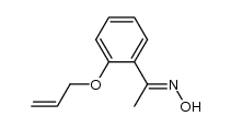 1-(2-(allyloxy)phenyl)ethanone oxime Structure