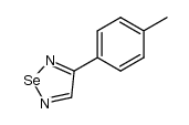 3-(4-tolyl)-1,2,5-selenadiazole结构式