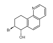 trans-8-bromo-7-hydroxy-7,8,9,10-tetrahydrobenzo[h]quinoline结构式