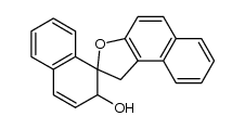 2H,1'H-spiro[naphthalene-1,2'-naphtho[2,1-b]furan]-2-ol结构式