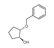 rel-(1R,2R)-2-(benzyloxy)-1-cyclopentanol Structure