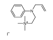 trimethyl-[2-(N-prop-2-enylanilino)ethyl]azanium,iodide结构式