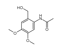 N-(2-hydroxymethyl-4,5-dimethoxy-phenyl)-acetamide Structure