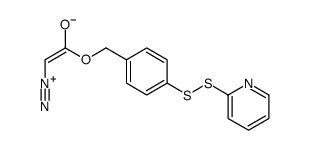4-(2'-pyridyldithio)benzyldiazoacetate Structure