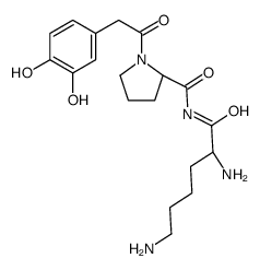 dopamine, Lys-Pro-amide-结构式
