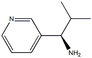 (R)-2-Methyl-1-(pyridin-3-yl)propan-1-amine结构式