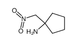 1-amino-1-(nitromethyl)cyclopentane结构式