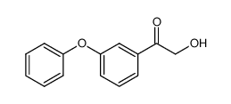 2-hydroxy-1-(3-phenoxyphenyl)ethan-1-one Structure