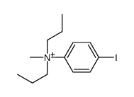 N,N-dipropyl-4-iodophenyl-N-methylammonium结构式