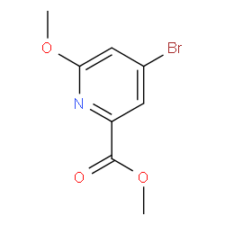 Methyl 4-bromo-6-methoxypicolinate Structure