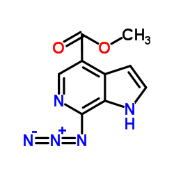 Methyl 7-azido-1H-pyrrolo[2,3-c]pyridine-4-carboxylate picture
