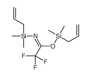 N-methylallyldimethylsilyltrifluoroacetic acid结构式