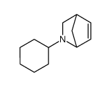 N-cyclohexyl-2-azanorborn-5-ene结构式