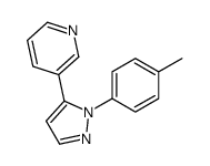 3-(1-P-TOLYL-1H-PYRAZOL-5-YL)PYRIDINE Structure