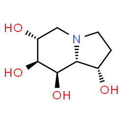 1,6,7,8-Indolizinetetrol, octahydro-, 1S-(1.alpha.,6.alpha.,7.beta.,8.beta.,8a.beta.)- picture