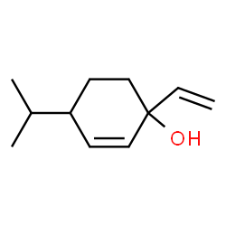 2-Cyclohexen-1-ol,1-ethenyl-4-(1-methylethyl)-(9CI)结构式
