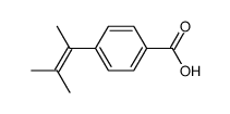 Benzoic acid, 4-(1,2-dimethyl-1-propenyl)- (9CI) Structure