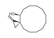 (3R*,4S*)-1-Methylenespiro[2.11]tetradecan-4-ol Structure