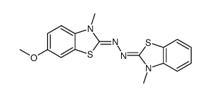 6-Methoxy-3-methyl-(3-methyl-2(3H)-benzothiazolidine)-hydrazone2(3H)-benzothiazolone picture