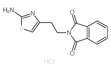 2-[2-(2-氨基-4-噻唑)乙基]-1H-异吲哚-1,3(2H)-二酮盐酸盐图片