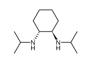 (1R,2R)-N,N'-bis(1'-methylethyl)-1,2-cyclohexanediamine结构式