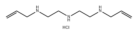 1,7-Diallyl-1,4,7-triazaheptane 3HCl Structure