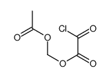 acetyloxymethyl 2-chloro-2-oxoacetate结构式