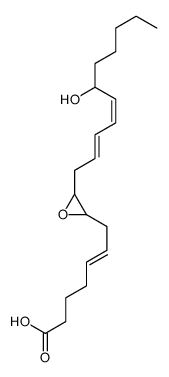 7-[3-(6-hydroxyundeca-2,4-dienyl)oxiran-2-yl]hept-5-enoic acid Structure
