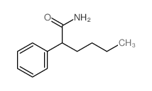 Benzeneacetamide, a-butyl- structure