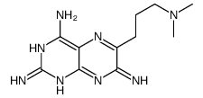 6-[3-(dimethylamino)propyl]pteridine-2,4,7-triamine Structure