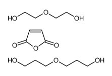 furan-2,5-dione,2-(2-hydroxyethoxy)ethanol,3-(3-hydroxypropoxy)propan-1-ol Structure