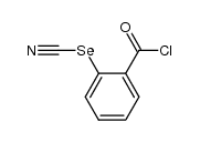 2-selenocyanato-benzoyl chloride Structure