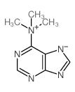 9H-Purin-6-aminium,N,N,N-trimethyl-, inner salt结构式