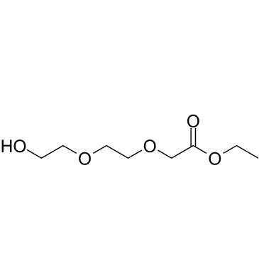 PEG2-ethyl acetate Structure