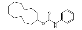 O-cyclododecyl N-phenyl-thiocarbamate Structure
