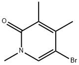 5-Bromo-1,3,4-Trimethylpyridin-2(1H)-One Structure