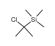 tert-butyldimethylsilyl chloride Structure