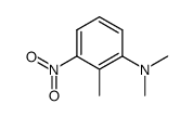 N,N,2-trimethyl-3-nitroaniline Structure