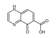 5-oxo-1H-quinoxaline-6-carboxylic acid结构式