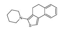 1-(4,5-dihydrobenzo[e][2]benzothiol-3-yl)piperidine Structure